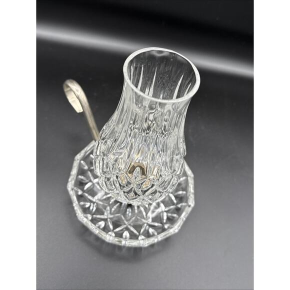 TRIUMPH LEAD CRYSTAL CANDLE LAMP MADE IN GERMANY Stunning! EUC - Picture 6 of 12